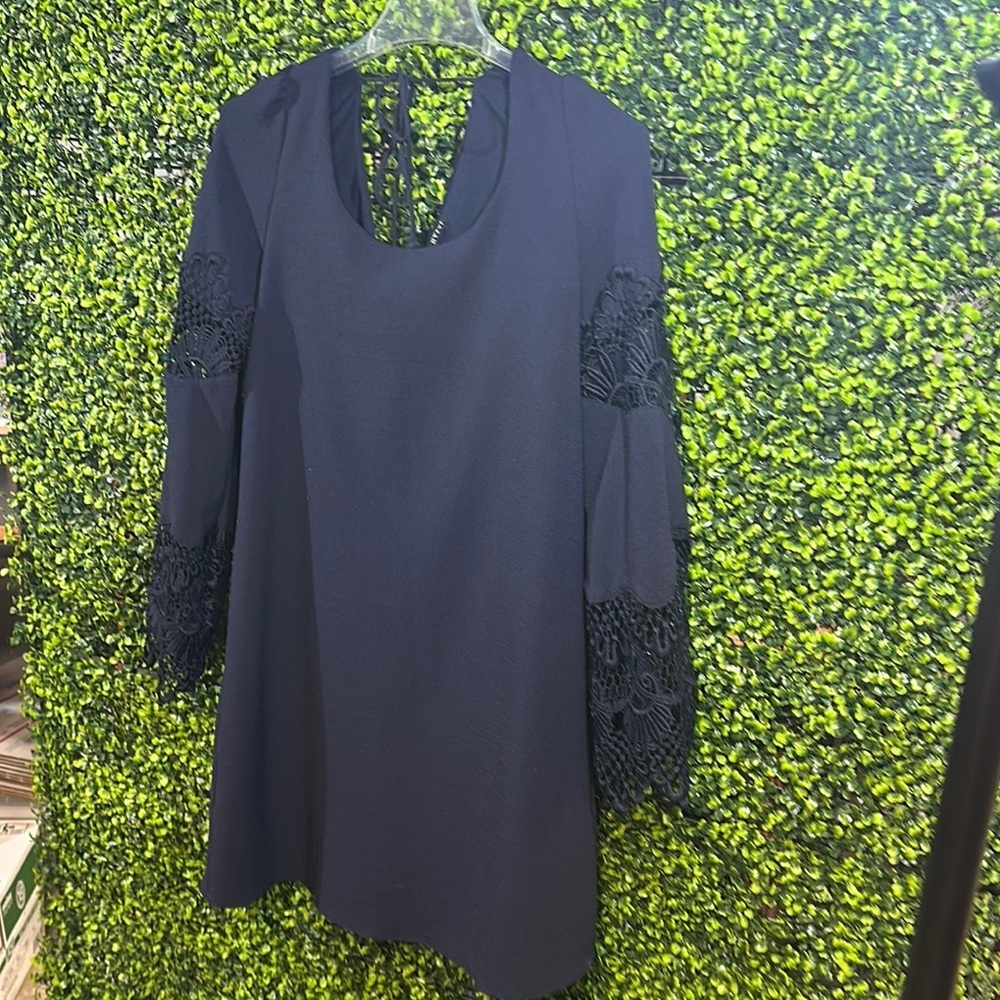HYFVE Navy Blue Long Sleeve Dress Size Medium